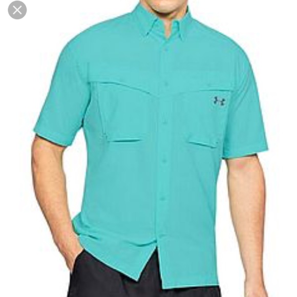 under armour button up fishing shirts